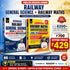 Aditya Ranjan Railway Maths + General Science Combo English Medium 3rd Edition (2 Books Set)